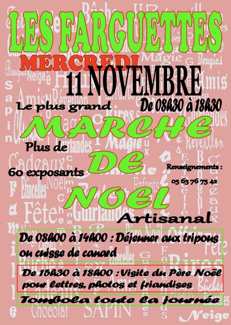 Marché de Noël 2015